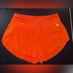 Joylab High-Waisted Laser Cut Shorts 2” Inseam